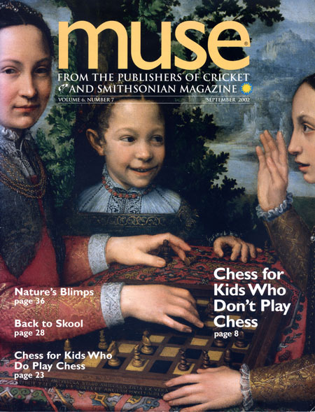 Muse cover, February 2002, chess