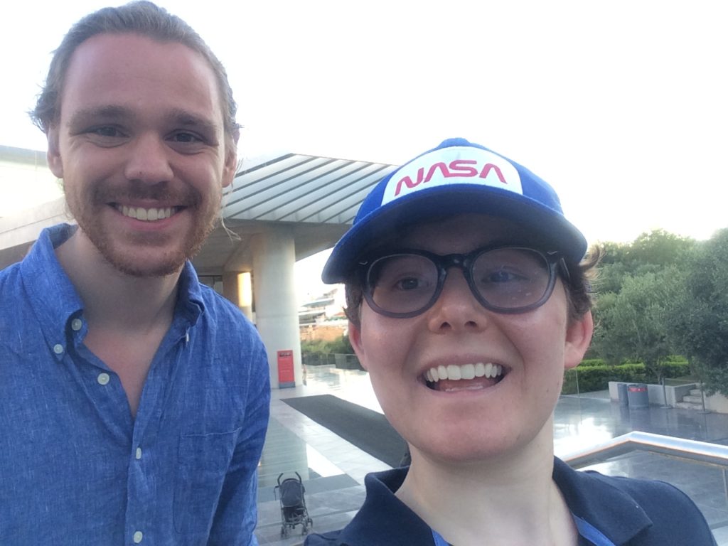 Gim and Kai in Athens