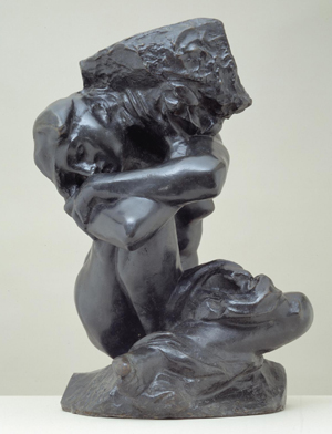 Fallen Caryatid by Rodin